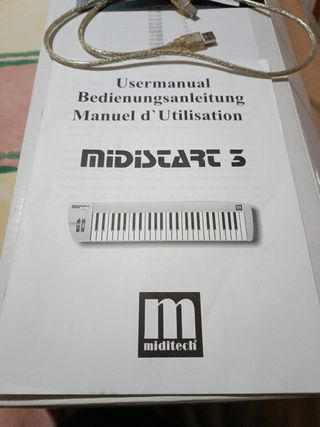 Piano electrónico Music Maker 2014 control