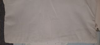 Conjunto de cuna azul celeste bordado.