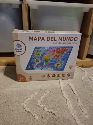 Puzzle mapa mundo