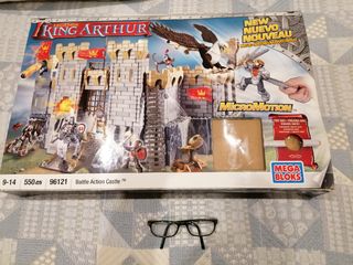 Mega Bloks Set Re Artù Battaglia Sul Ponte – 165 Pezzi Con Cavalieri Sir Lancillotto E Garlon E Trappole - 6
