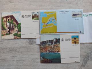 AEROGRAMAS, SELLOS.FILATELIA