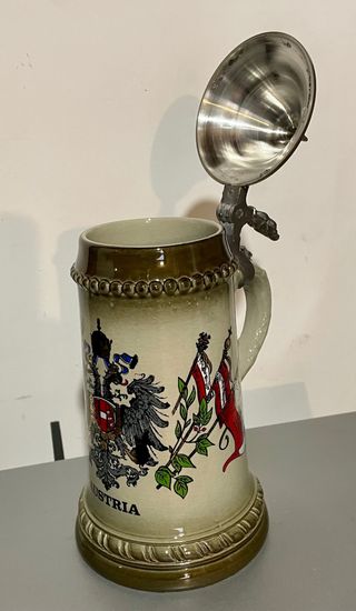 jarra cerveza ceramica austria