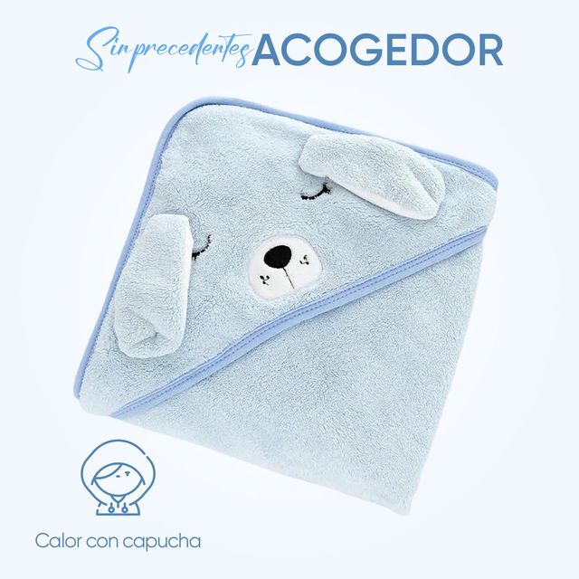 Baby Wonders® - Accappatoio da bagno per bambini, colore: blu