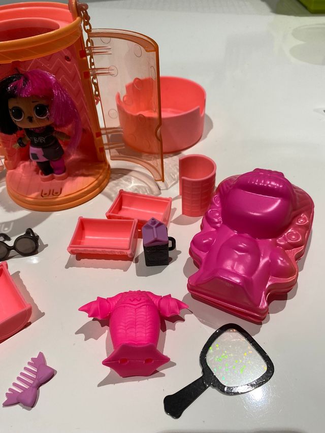 Càpsula y bola glitter pets  lol