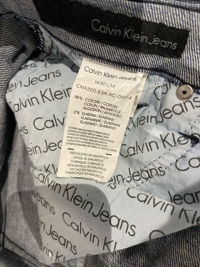 pantalon calvin klein