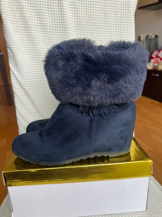 botines de invierno