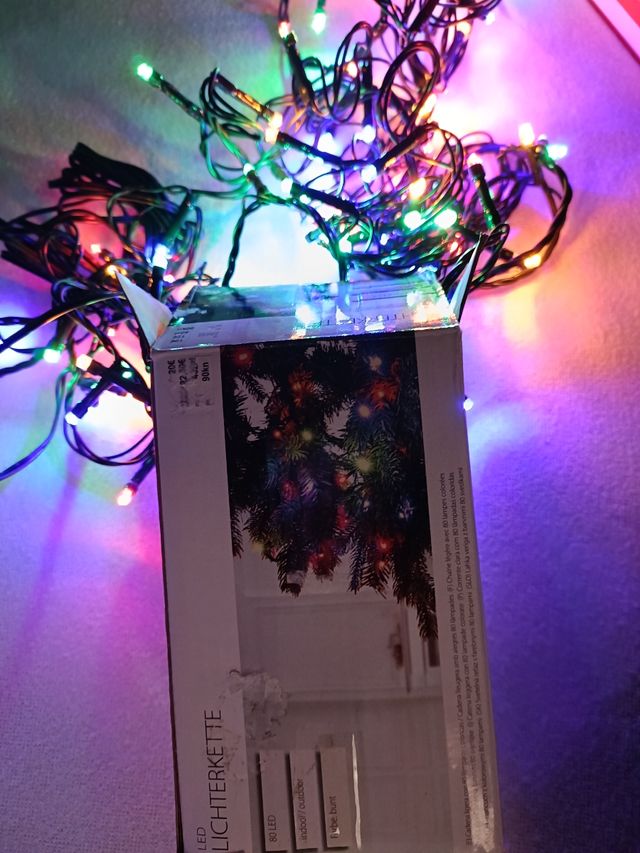 luces leds de colores