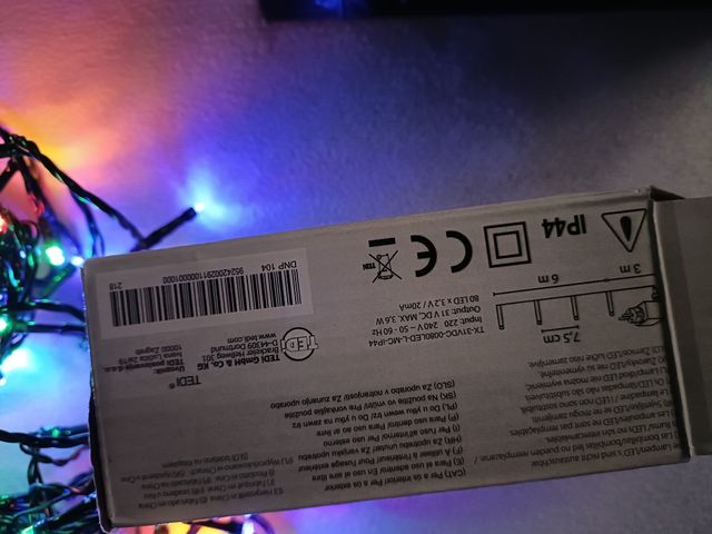 luces leds de colores