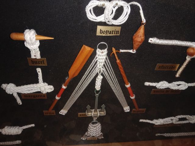 Cuadro de nudos marineros (bajada de precio)