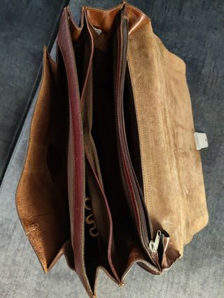 Maletin de cuero vintage