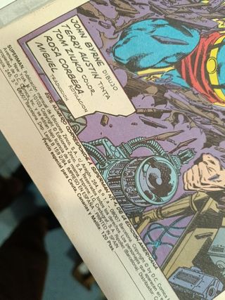 Comic Superman Byrne y Austin