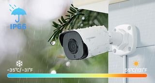 KIT DE 4 CÁMARAS VIGILANCIA VEEZOOM 4K. DD 2 TERAS