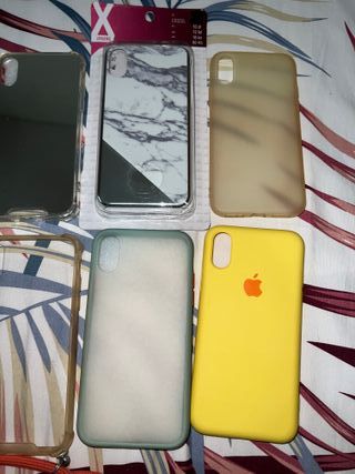 Pack de fundas de móvil para iPhone X