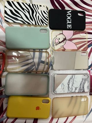 Pack de fundas de móvil para iPhone X