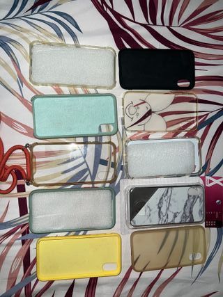 Pack de fundas de móvil para iPhone X