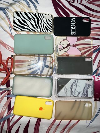 Pack de fundas de móvil para iPhone X