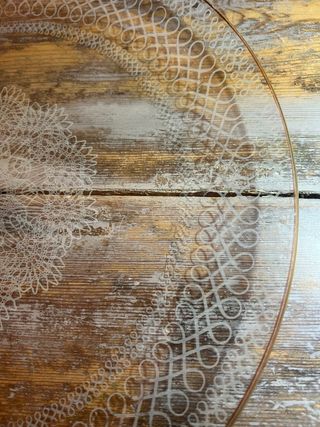 BANDEJA REDONDA CRISTAL