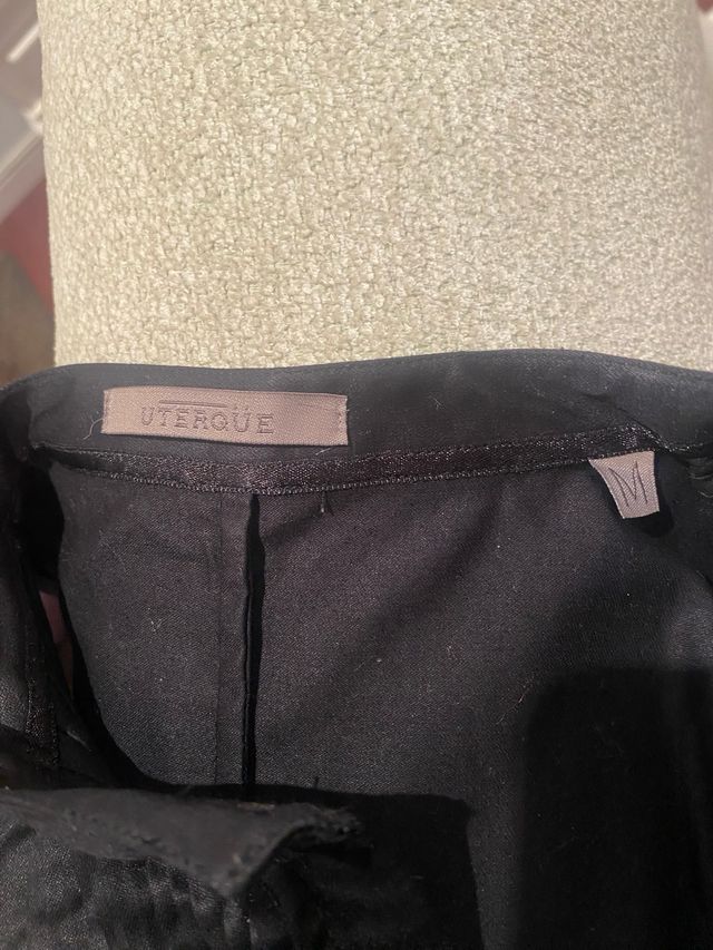 Camisa Uterqüe negra