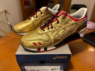 Asics Gel Lyte III Ronnie Fieg KITH KFE USA GOLD