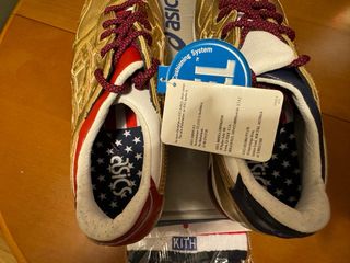 Asics Gel Lyte III Ronnie Fieg KITH KFE USA GOLD