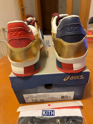 Asics Gel Lyte III Ronnie Fieg KITH KFE USA GOLD