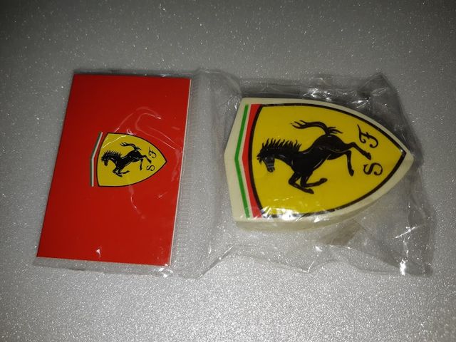 FERRARI: 1 TEMPERINO, 2 RIGHELLI , 1GOMMA