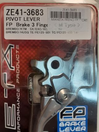 Maneta FRENO articulada, zeta, FP, ZE41-3683 corta