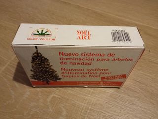 Luces adorno para árbol de Navidad