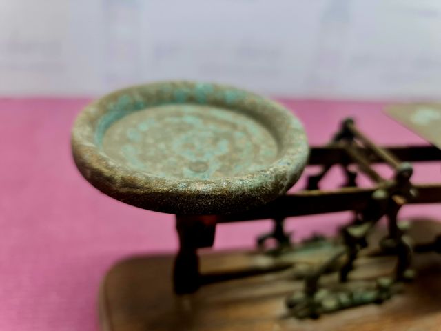 Antigua Balanza Postal Westa años 1920