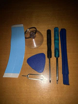 Herramientas para cambio de piezas de móviles