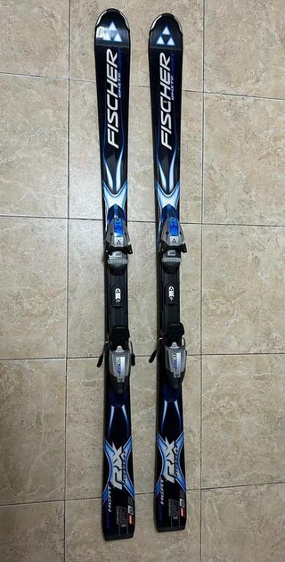Esquíes Fisher y botas Salomon