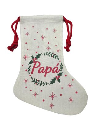 Calcetín Bota NAVIDAD para Regalos PERSONALIZABLE