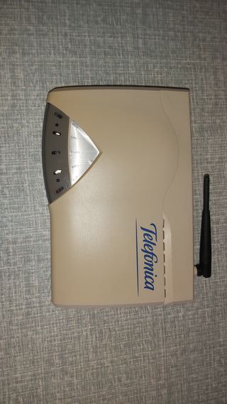 router amper telefonica adsl