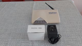 router amper telefonica adsl