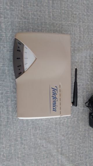 router amper telefonica adsl