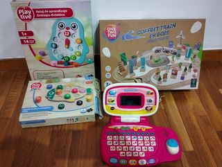 Lote  juguetes de madera