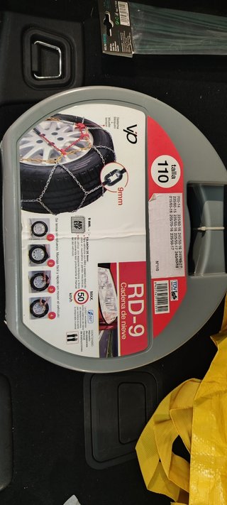 Cadenas coche talla 110 sin estrenar