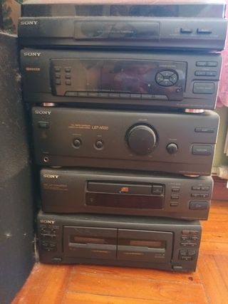 Equipo de música Sony vintage
