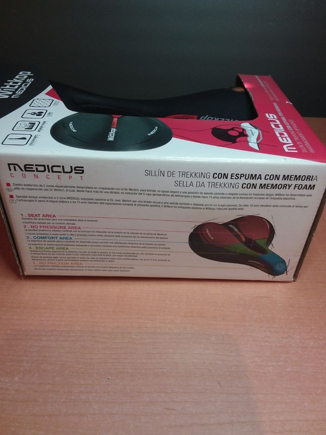 Sillín WITTKOP con espuma con memoria