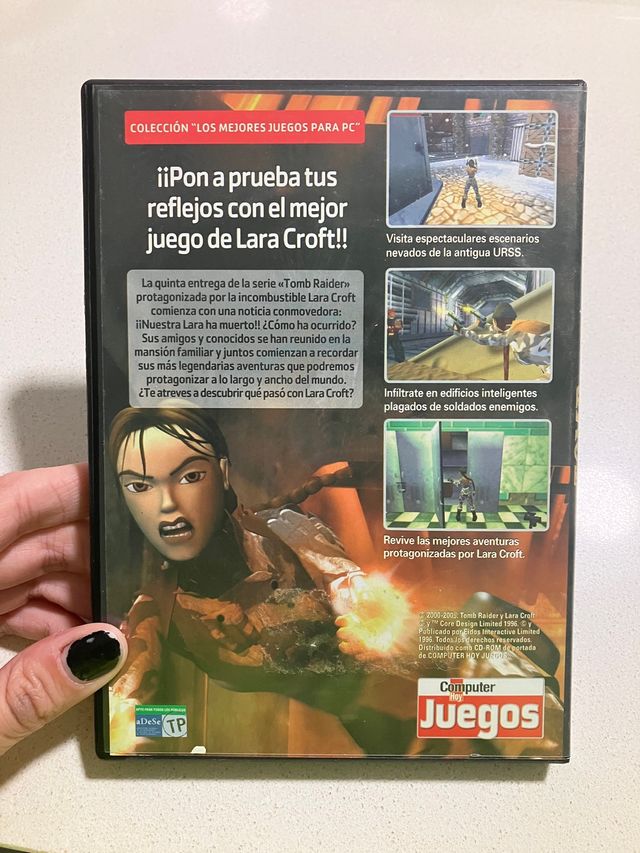 Videojuego PC Tomb Raider Chronicles