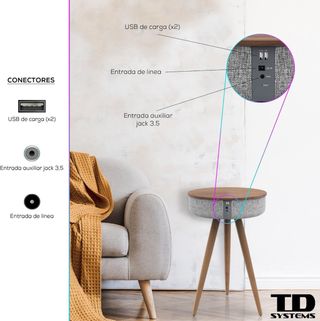 Mesa Altavoz Bluetooth