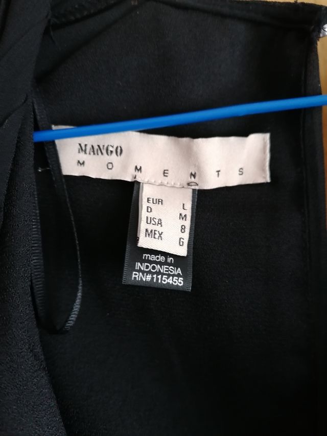 Vestido fiesta Mango