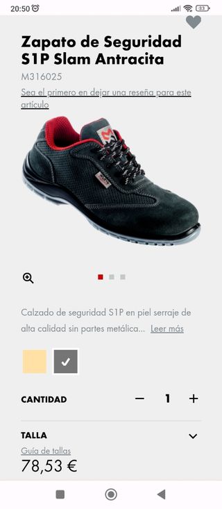 Botas de Seguridad Wurth Modyf NUEVAS!