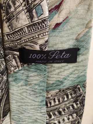 Corbata con dibujos de Venecia