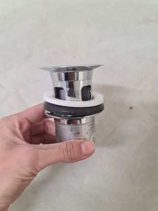 válvulas clic clac de lavabo