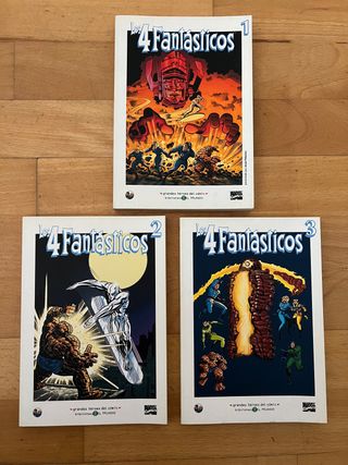 Lote de Cómics de los Cuatro Fantásticos