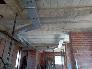 Instalación de conductos de aire 