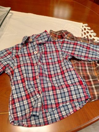 Camisas con cuadros invierno 
