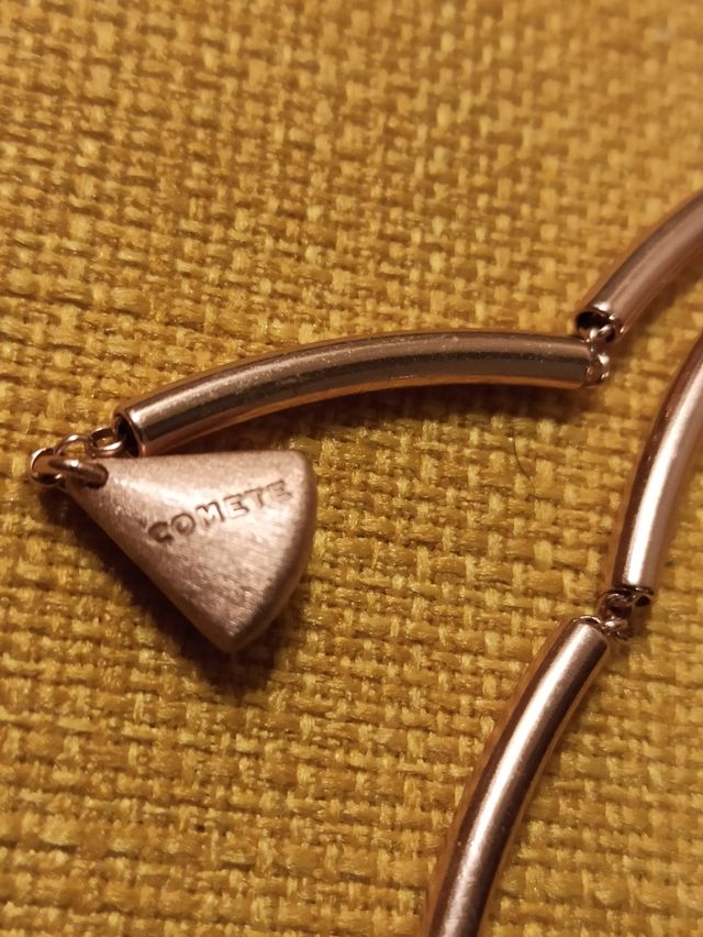 Collana girocollo raso rosa