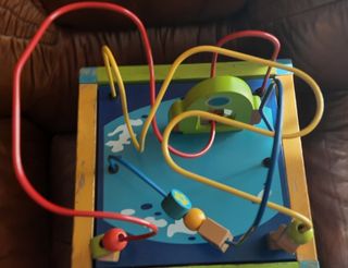 Cajon de madera de juegos